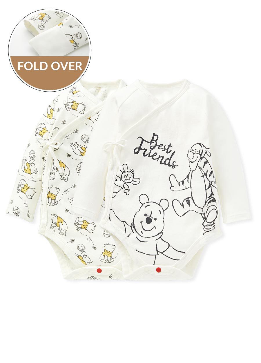 Buy Disney Winnie The Pooh Newborn Cotton L S Bodysuit 2 Pcs Pack for MYR 89.90 Mamaway MY