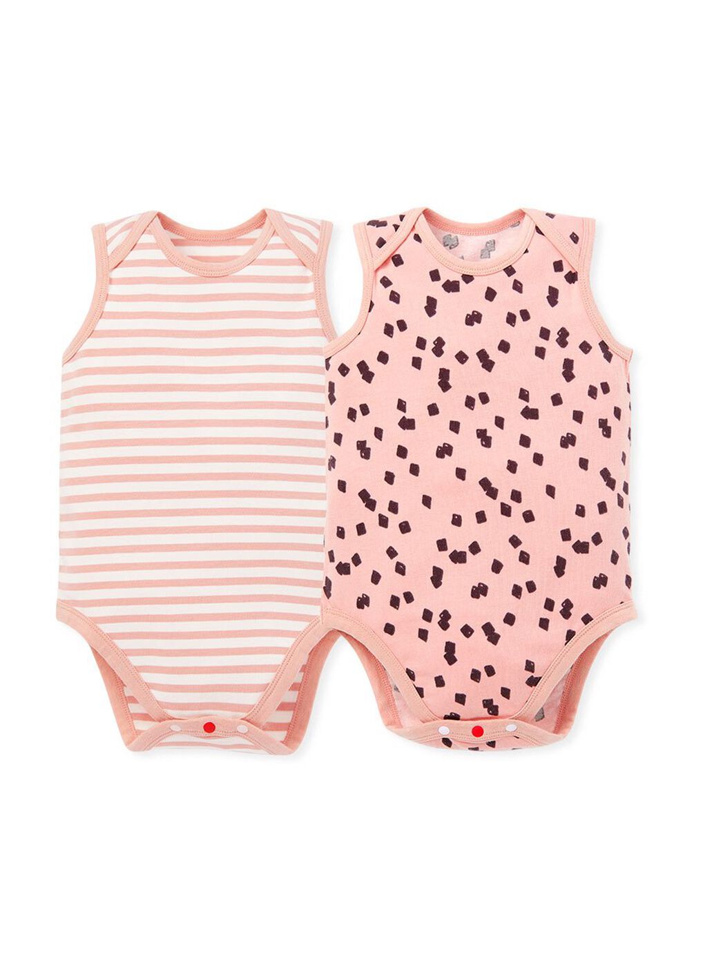 Grass Jelly Baby Cotton S/L Bodysuit 2 Pcs Pack, , hi-res image number 0