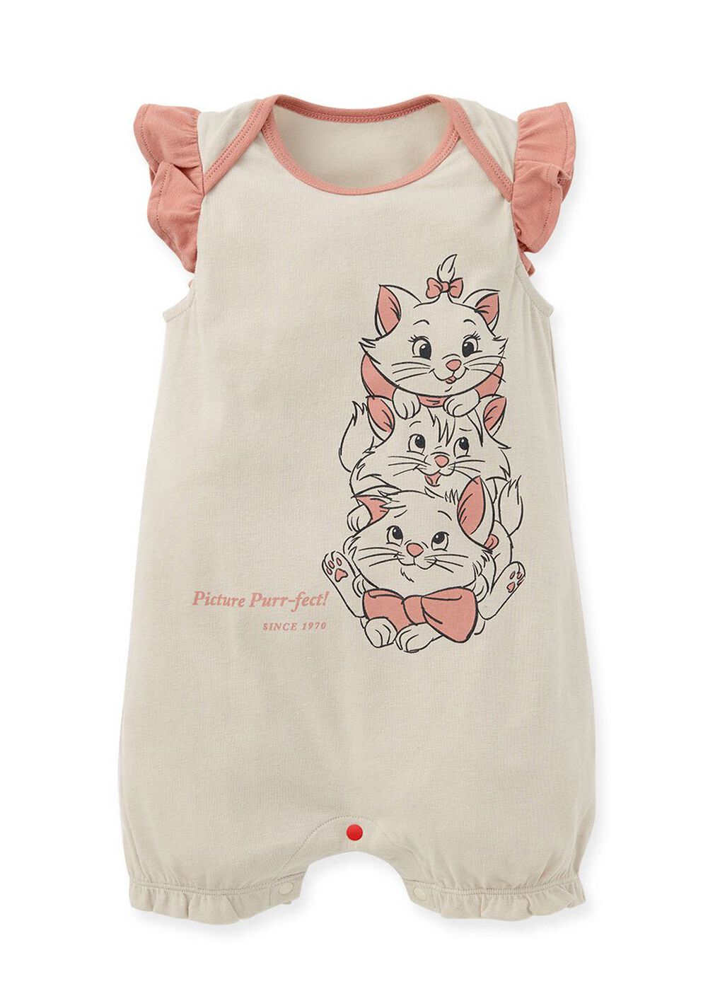 Disney Baby Cotton Ruffle S/L Bodysuit, , hi-res image number 0