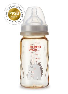 Golden Honey Feeding bottle 300ml, Taupe, hi-res