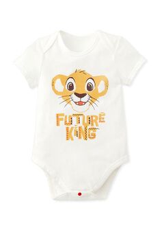 Disney Lion King Baby Cotton Short Sleeve Bodysuit, , hi-res