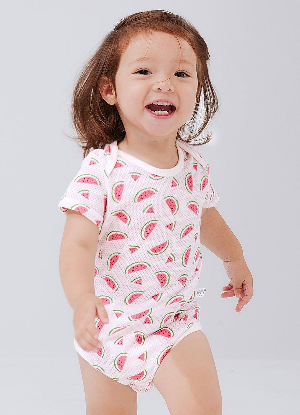 Baby Cotton Mesh Short Sleeve Bodysuit 2 Pack, Rose, hi-res image number 4