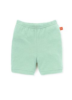 Baby Cotton Short Leggings, Sage Green, hi-res