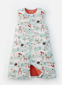 All Seasons Optimum Temp. Sleep Suit-Forest Animals, , hi-res