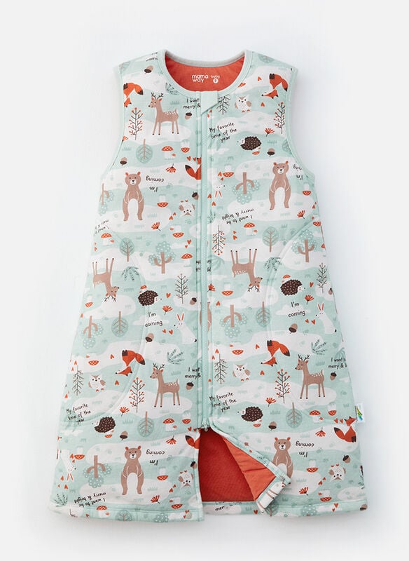 All Seasons Optimum Temp. Sleep Suit-Forest Animals