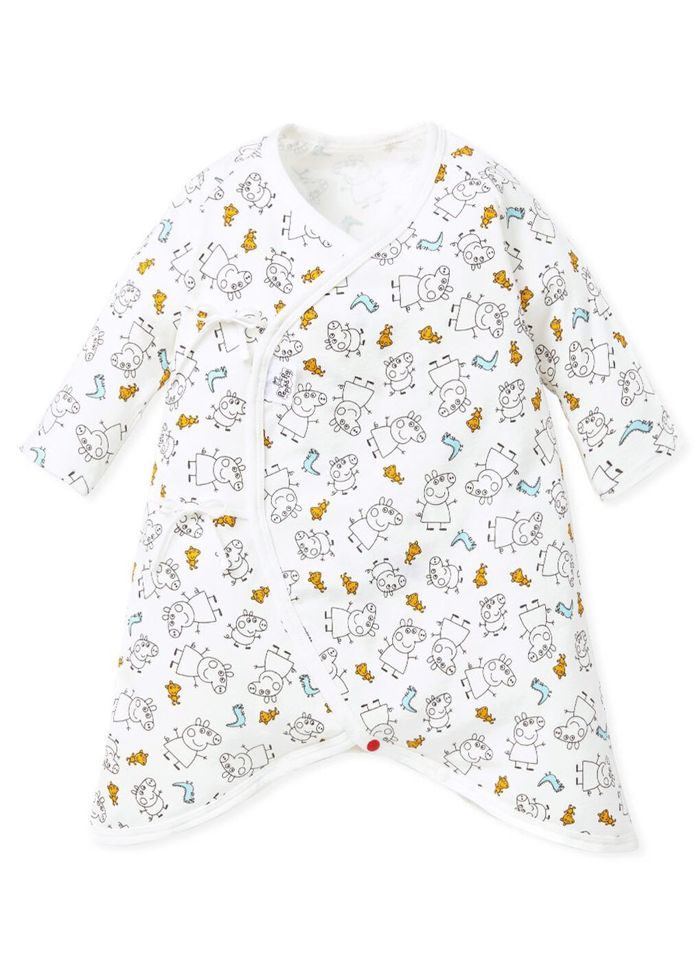 Line Arts Peppa Pig Newborn Cotton L/S Romper 2 Pcs Pack, , hi-res image number 1