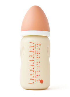 Egg Baby Bottle 300ml, Yellow, hi-res