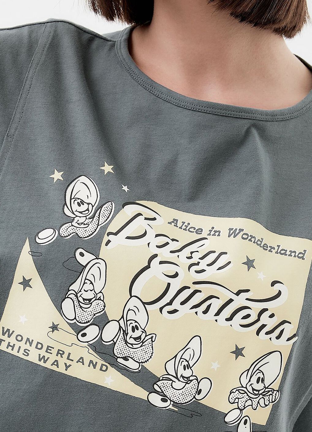 Disney Baby Oyster Maternity & Nursing Tee, , hi-res image number 3