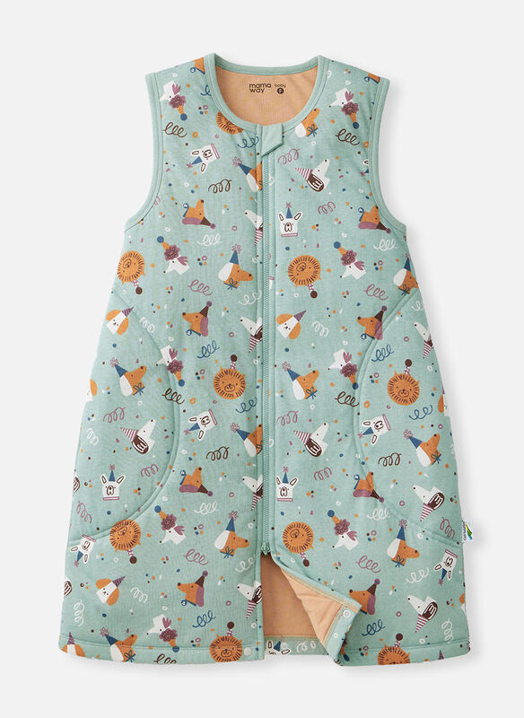 Lightweight Optimum Temp. Sleep Suit-Doggie Party