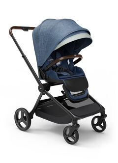 Reversible Full-size Stroller, Denim Blue, hi-res
