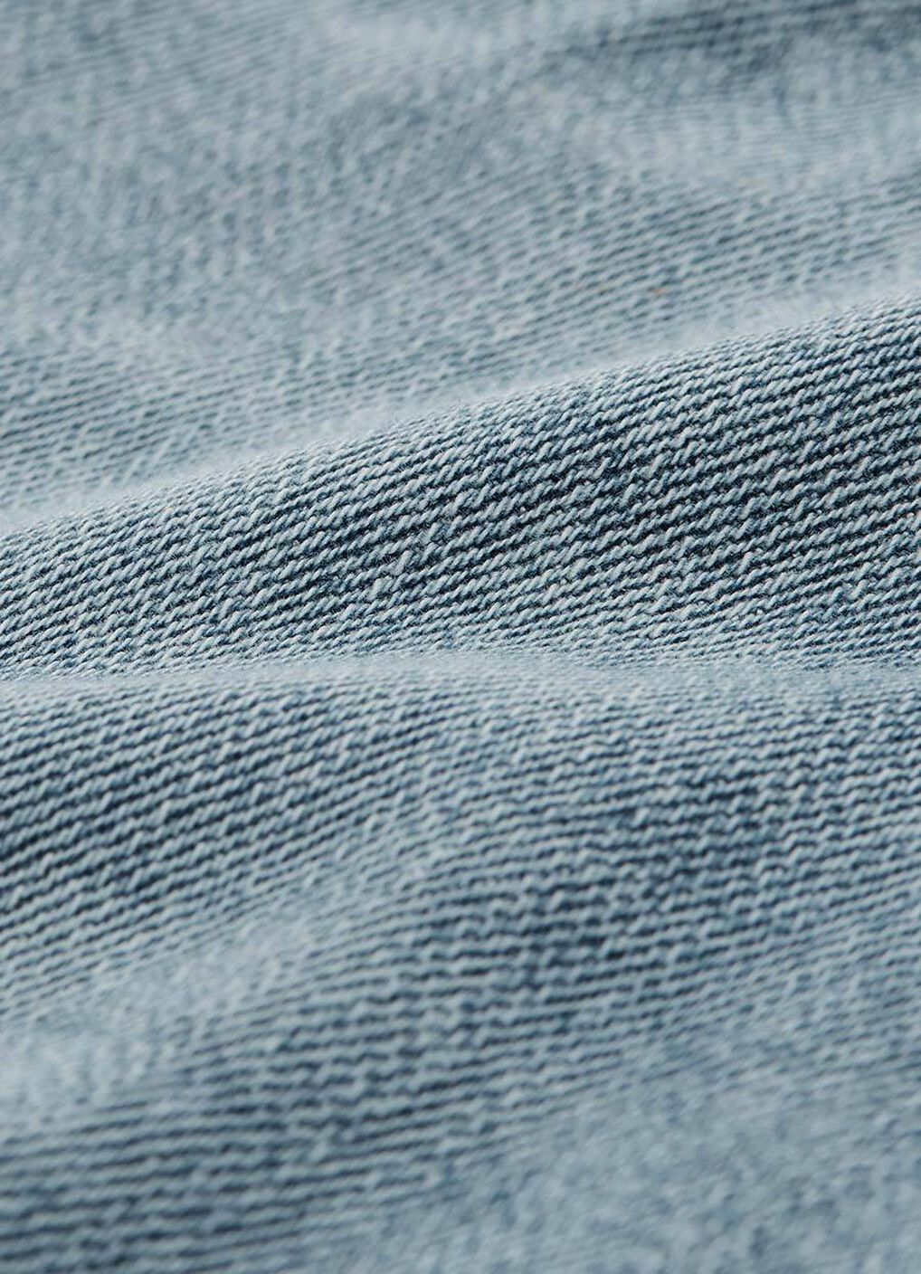 Frayed Hem Maternity Denim Shorts, , hi-res image number 5