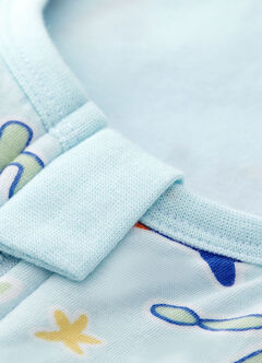 Lightweight Optimum Temp. Sleep Suit-Sea World, , hi-res