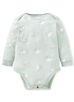 Little Hedgehog Baby Cotton L/S Bodysuit 2 Pcs Pack, , hi-res