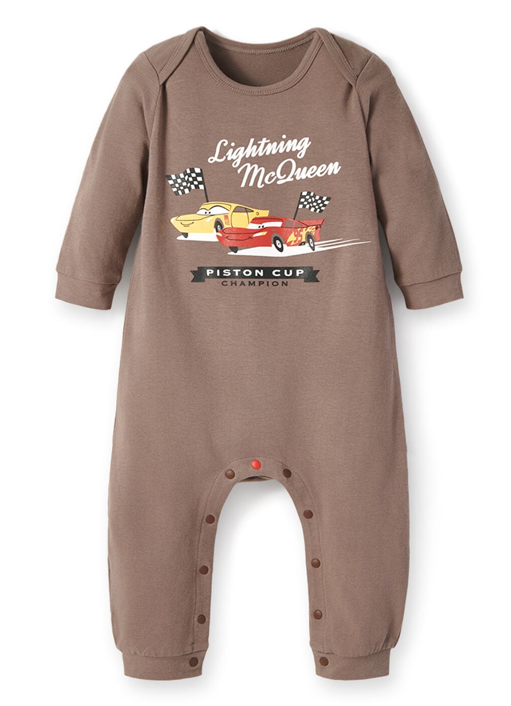 Disney Cars Baby Long Sleeve Jumpsuit, , hi-res image number 0