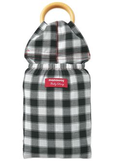 Gingham Chunky Baby Ring Sling, , hi-res