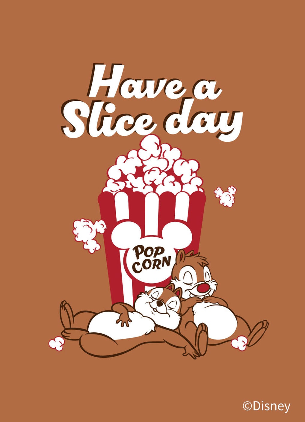 Disney Chip & Dale Popcorn Long Sleeves Maternity & Nursing Top, Brown, hi-res image number 7