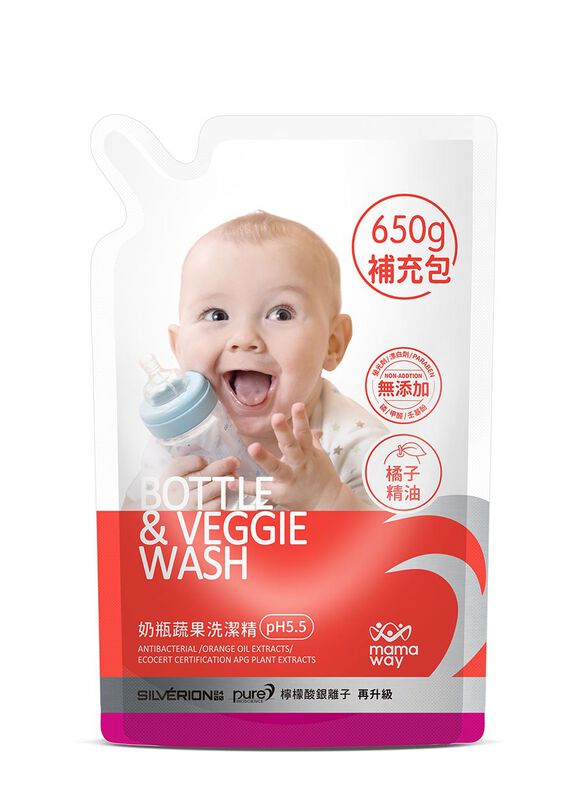 Bottle & Veggie Wash Refill Pack (650ml)