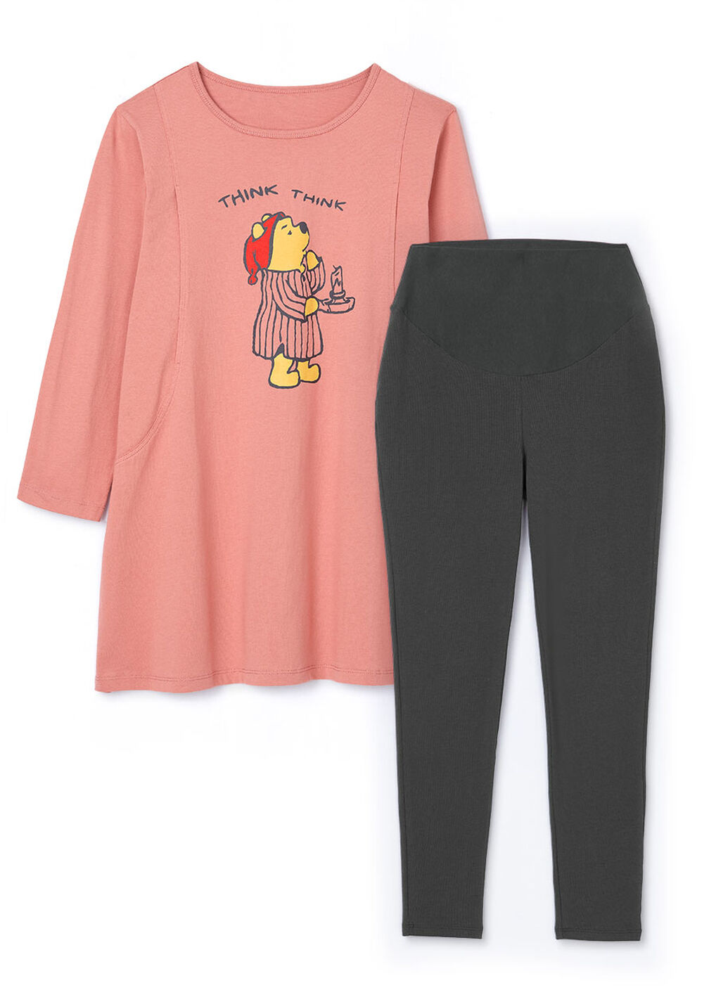 Disney Winnie The Pooh Maternity & Nursing Pyjama Set, , hi-res image number 8