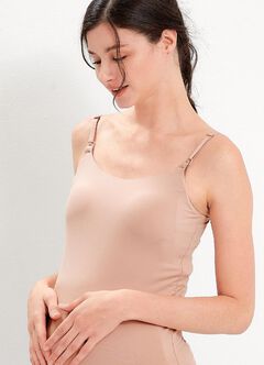 The Signature Maternity Nursing Cami, Dusty Pink, hi-res