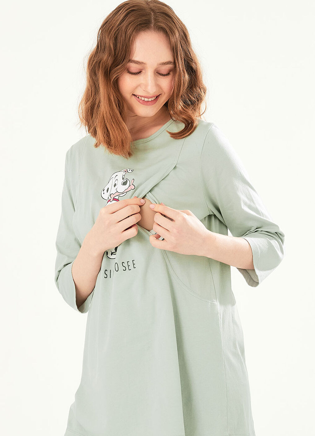 Disney 101 Dalmatians Maternity & Nursing Pyjama Set, , hi-res image number 1