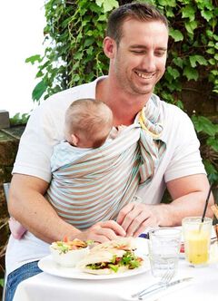 Choc Mint Ice Cream Baby Ring Sling, , hi-res