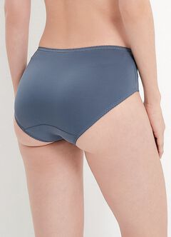 Antibacterial Maternity Midi Briefs 2 Pack, Periwinkle, hi-res