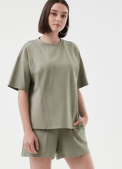 Loose-Fit Cooling Maternity & Nursing Top, , hi-res