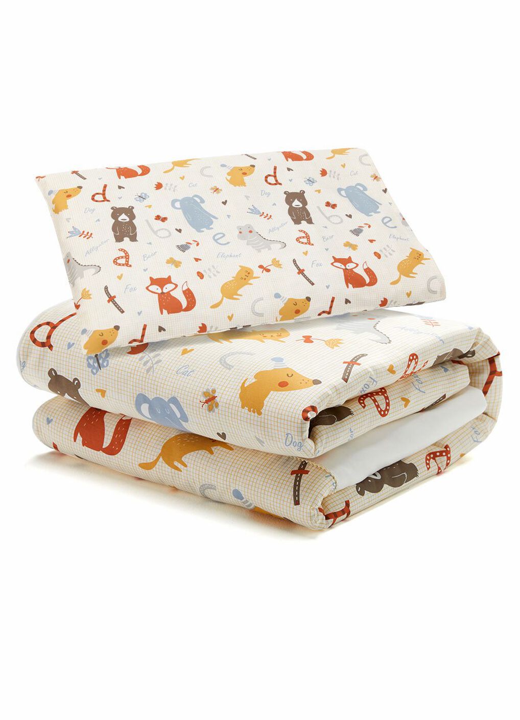 Optimum Temp. Antibacterial Summer Quilt Zoo, , hi-res image number 0