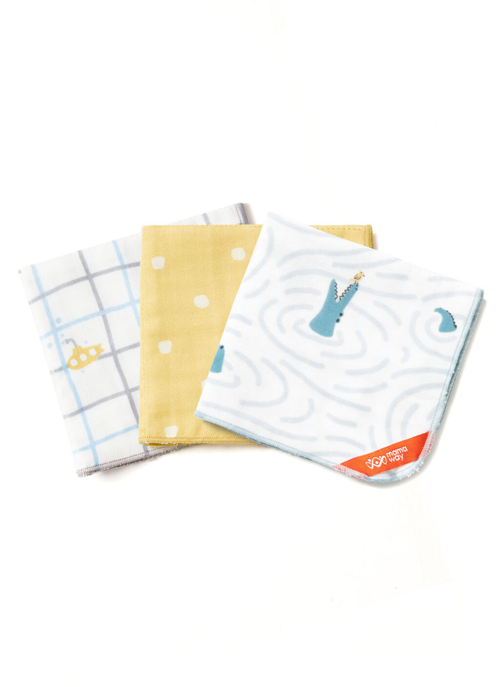 6 Layers Gauze Cotton Saliva Towel( 3 Pack Set), , hi-res image number 0