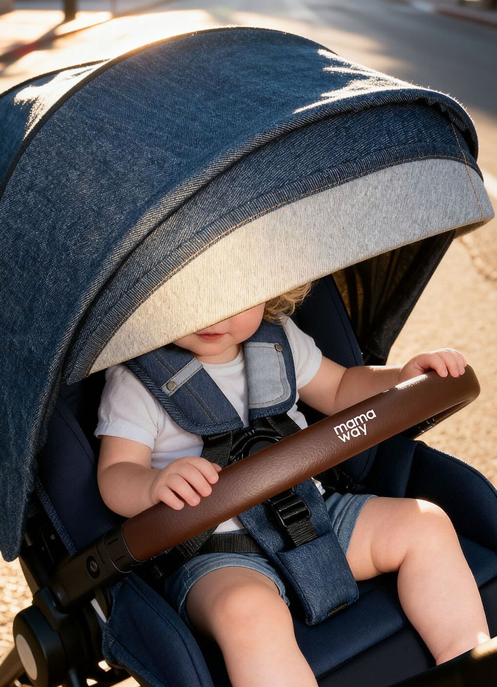 Reversible Full-size Stroller, Aesthetic Grey, hi-res image number 1