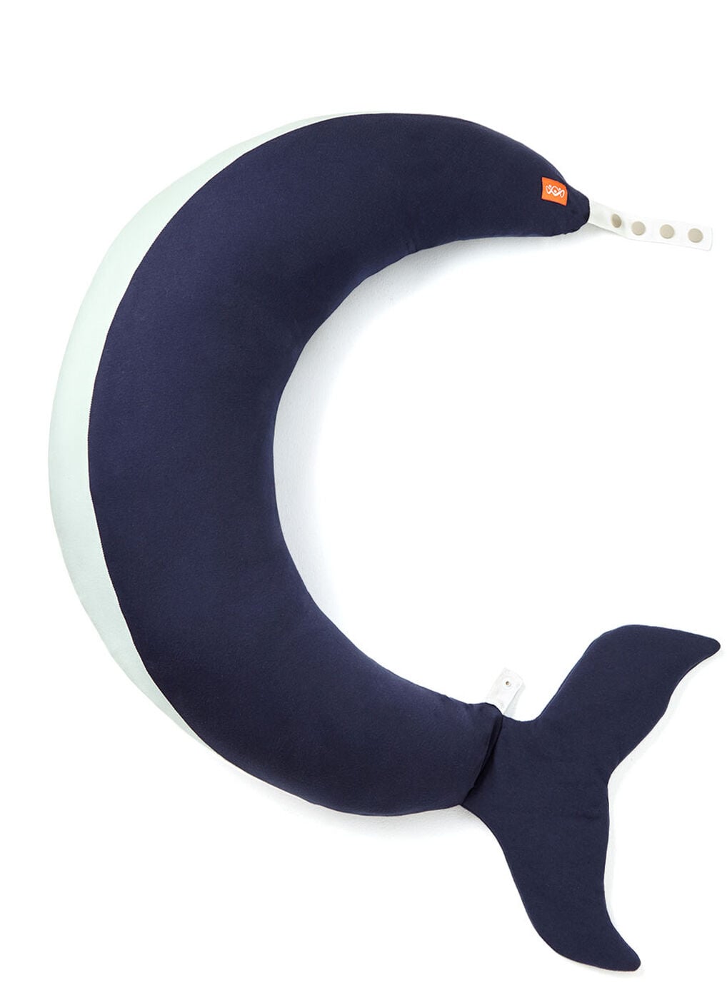Maternity Support & Nursing Moon Pillow Case-Whale, , hi-res image number 1