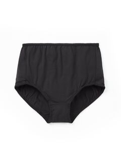 (New) Antibacterial Maternity Full Briefs 2 Pack, Black, hi-res