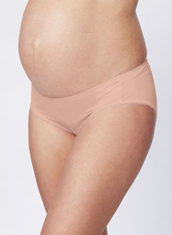 Antibacterial Maternity Midi Briefs 2 Pack