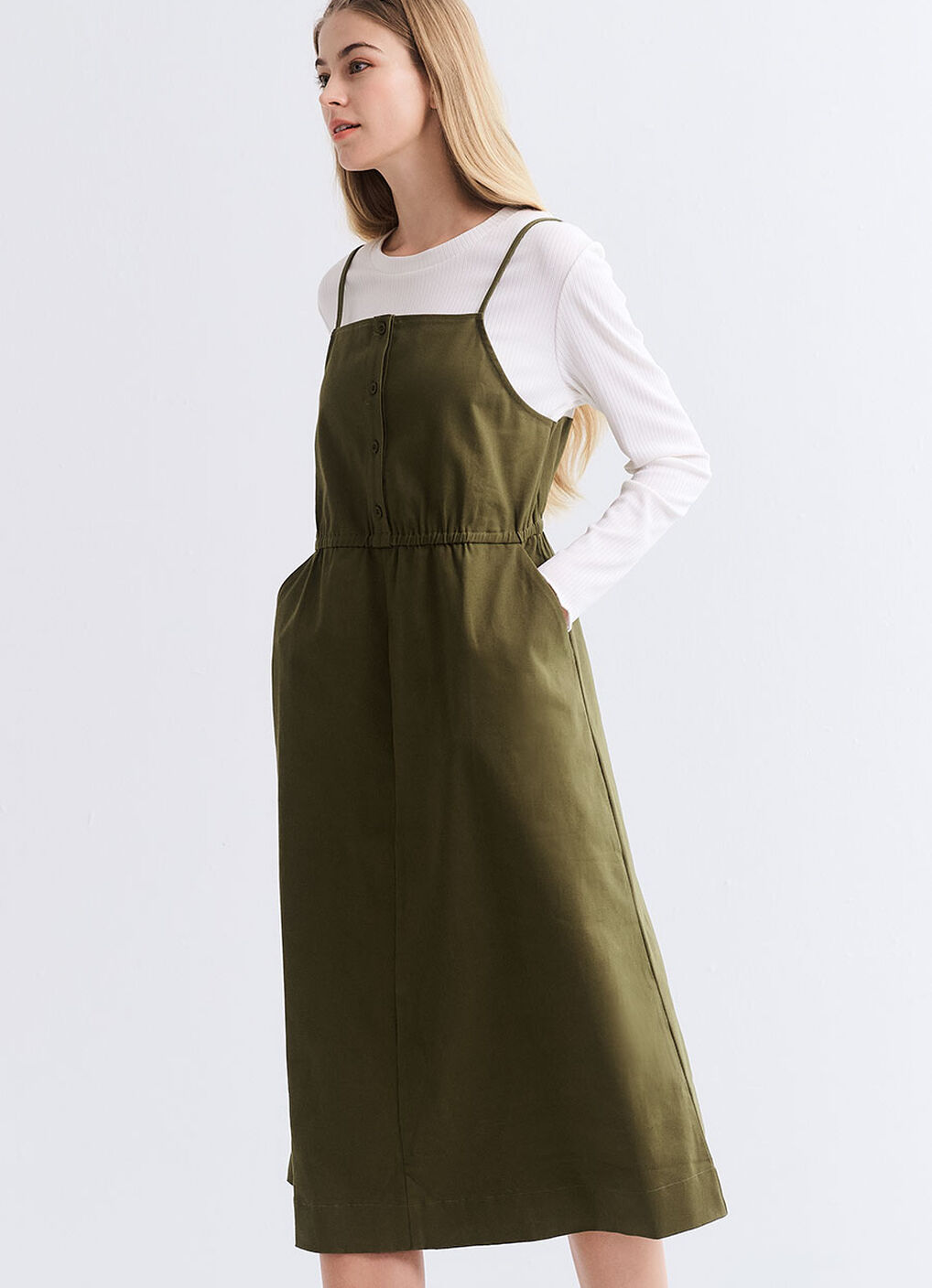2 in 1 Maternity & Nursing Spliced Dress, , hi-res image number 1