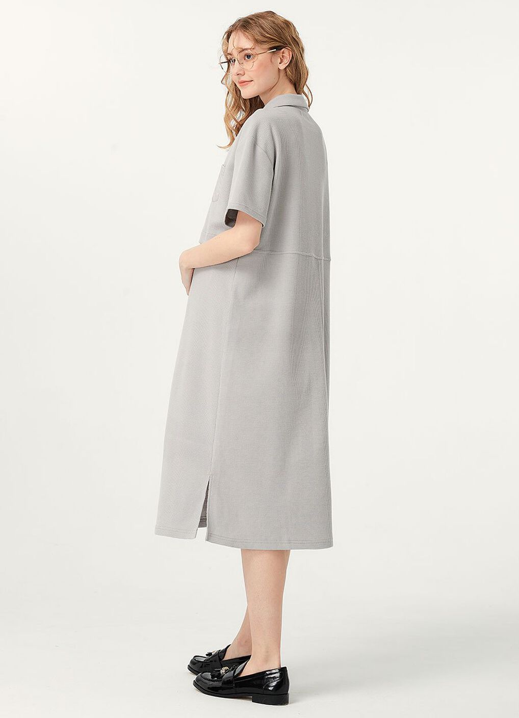 Waffle M&N Polo Dress, , hi-res image number 4