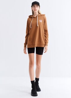 Disney Chip & Dale Popcorn Long Sleeves Maternity & Nursing Top, Brown, hi-res
