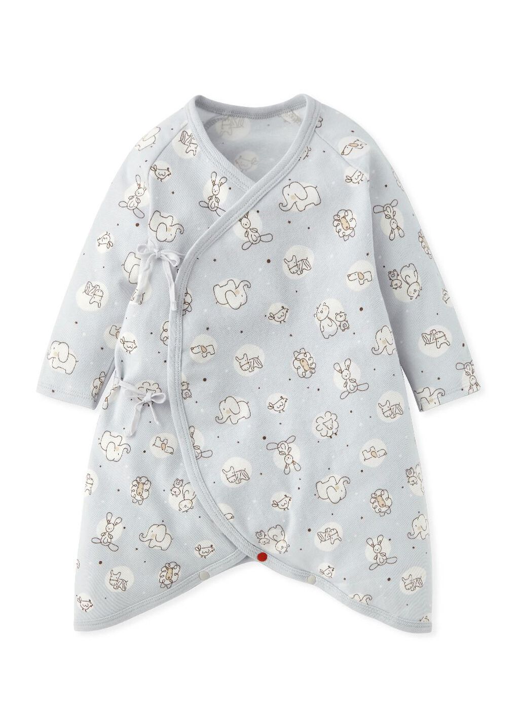 Little Animals Newborn Cotton L/S Romper 2 Pcs Pack, , hi-res image number 1