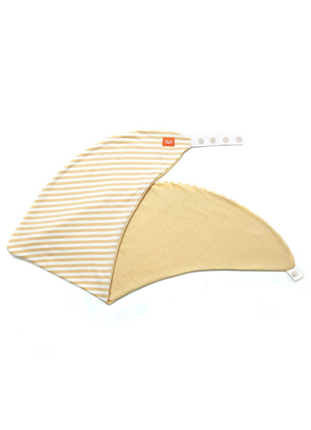 Non-Toxic Maternity & Feeding Pillow Case - Yellow Stripe, Butter, hi-res image number 0