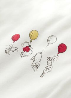 Disney Winnie The Pooh Newborn Cotton L/S Romper 2 Pcs Pack, , hi-res