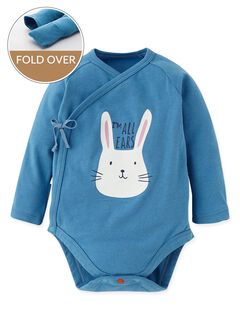 Baby Bunny Newborn Cotton L/S Bodysuit, , hi-res