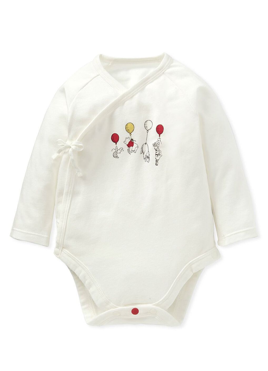 Disney Winnie The Pooh Newborn Cotton L/S Bodysuit 2 Pcs Pack, , hi-res image number 1