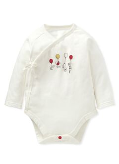 Disney Winnie The Pooh Newborn Cotton L/S Bodysuit 2 Pcs Pack, , hi-res