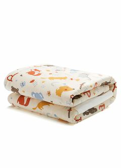 Optimum Temp. Antibacterial Summer Quilt Zoo, , hi-res