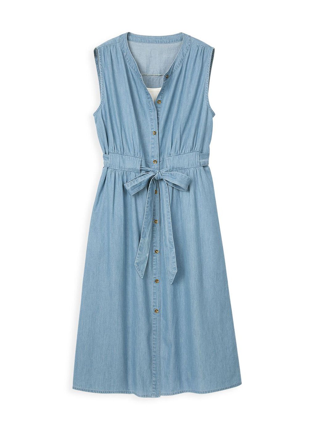 Button-through S/L Maternity & Nursing Dress, , hi-res image number 5