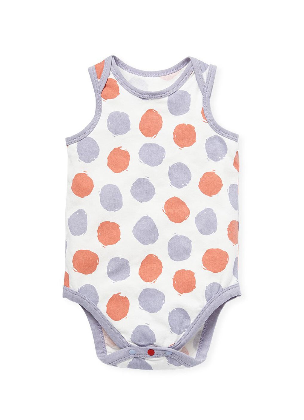 Baby Cotton S/L Bodysuit 2 Pcs Pack, Lilac, hi-res image number 3