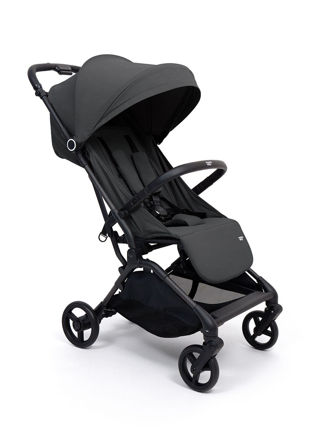 Lightweight Carbon-Fiber Stroller, Black, hi-res image number 0