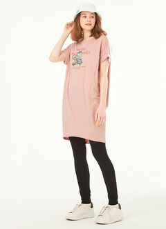 Disney Mike Maternity & Nursing Long Top, Dusty Pink, hi-res