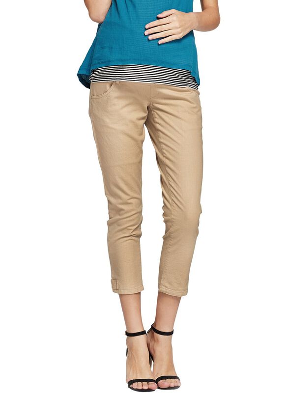 Cool Touch Maternity Ankle Biter Pants
