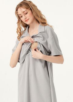 Waffle M&N Polo Dress, , hi-res