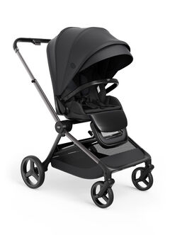 Reversible Full-size Stroller, Matte Black, hi-res